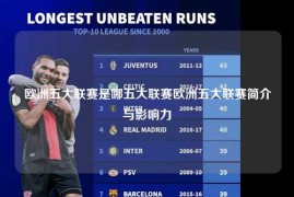 欧洲五大联赛是哪五大联赛欧洲五大联赛简介与影响力