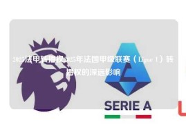 2025法甲转播权2025年法国甲级联赛（Ligue 1）转播权的深远影响