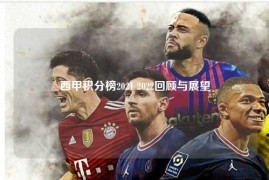 西甲积分榜2021 2022回顾与展望