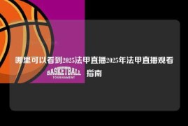 哪里可以看到2025法甲直播2025年法甲直播观看指南