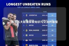 知乎五大联赛探索知识与交流的盛宴