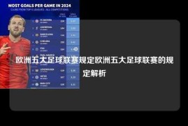 欧洲五大足球联赛规定欧洲五大足球联赛的规定解析