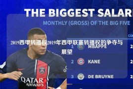 2019西甲转播权2019年西甲联赛转播权的争夺与展望