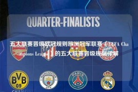 五大联赛晋级欧冠规则欧洲冠军联赛（UEFA Champions League）的五大联赛晋级规则详解
