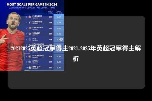 20212025英超冠军得主2021-2025年英超冠军得主解析第1张-五大联赛直播