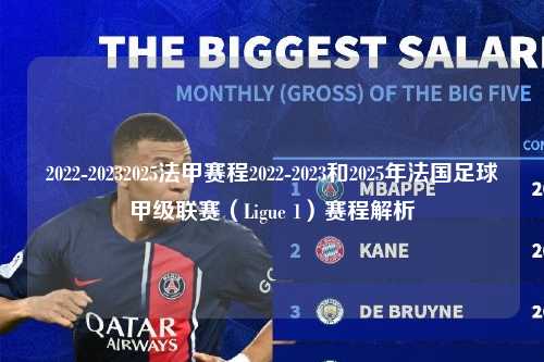 2022-20232025法甲赛程2022-2023和2025年法国足球甲级联赛（Ligue 1）赛程解析第1张-五大联赛直播
