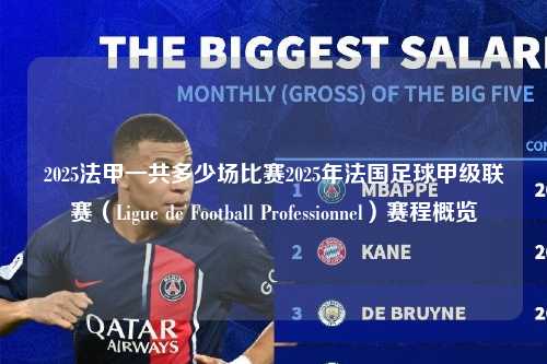 2025法甲一共多少场比赛2025年法国足球甲级联赛（Ligue de Football Professionnel）赛程概览第1张-五大联赛直播
