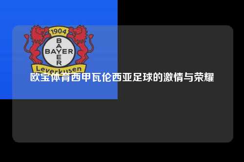 欧宝体育西甲瓦伦西亚足球的激情与荣耀第1张-五大联赛直播