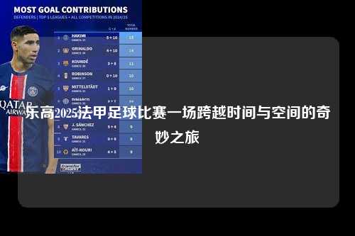 乐高2025法甲足球比赛一场跨越时间与空间的奇妙之旅第1张-五大联赛直播