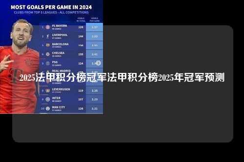 2025法甲积分榜冠军法甲积分榜2025年冠军预测第1张-五大联赛直播