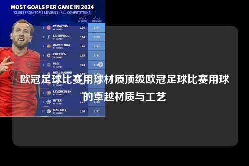 欧冠足球比赛用球材质顶级欧冠足球比赛用球的卓越材质与工艺第1张-五大联赛直播