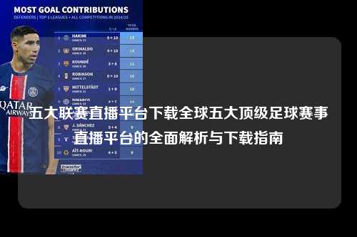 五大联赛直播平台下载全球五大顶级足球赛事直播平台的全面解析与下载指南第1张-五大联赛直播