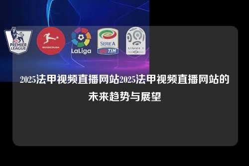 2025法甲视频直播网站2025法甲视频直播网站的未来趋势与展望第1张-五大联赛直播