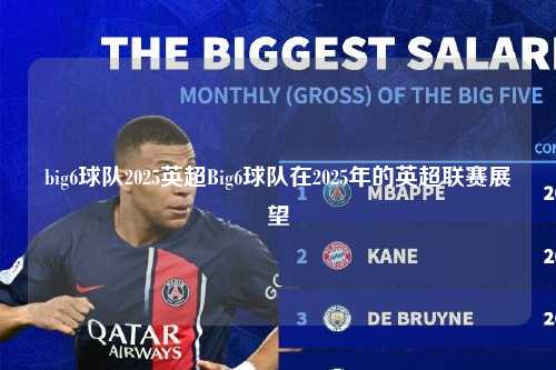 big6球队2025英超Big6球队在2025年的英超联赛展望第1张-五大联赛直播