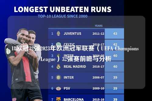 18欧冠32强2023年欧洲冠军联赛（UEFA Champions League）32强赛前瞻与分析第1张-五大联赛直播