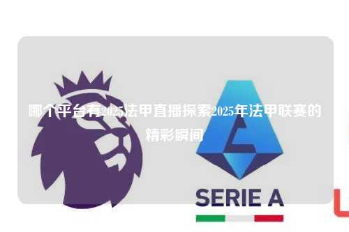 哪个平台有2025法甲直播探索2025年法甲联赛的精彩瞬间第1张-五大联赛直播