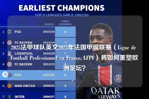 2025法甲球队英文2025年法国甲级联赛（Ligue de Football Professionnel en France, LFPF）将如何重塑欧洲足坛？第1张-五大联赛直播