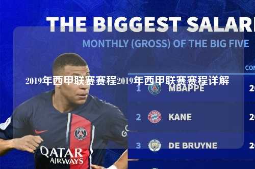 2019年西甲联赛赛程2019年西甲联赛赛程详解第1张-五大联赛直播