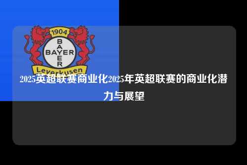 2025英超联赛商业化2025年英超联赛的商业化潜力与展望第1张-五大联赛直播