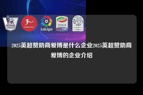 2025英超赞助商爱博是什么企业2025英超赞助商爱博的企业介绍第1张-五大联赛直播