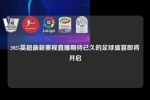 2025英超最新赛程直播期待已久的足球盛宴即将开启第1张-五大联赛直播