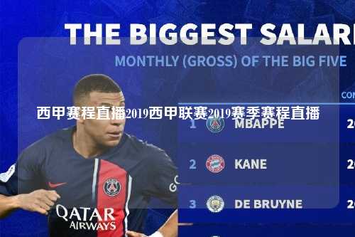 西甲赛程直播2019西甲联赛2019赛季赛程直播第1张-五大联赛直播