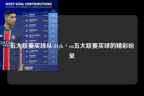 五大联赛买球从 11yb丶cn五大联赛买球的精彩纷呈第1张-五大联赛直播