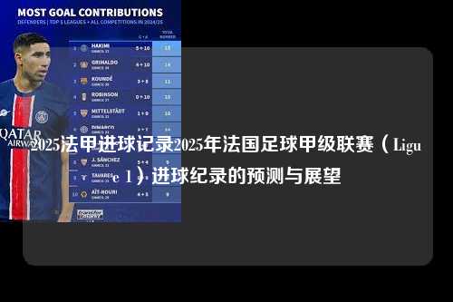 2025法甲进球记录2025年法国足球甲级联赛（Ligue 1）进球纪录的预测与展望第1张-五大联赛直播
