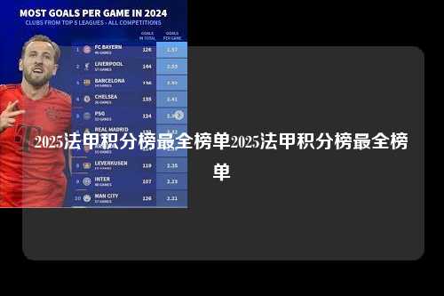 2025法甲积分榜最全榜单2025法甲积分榜最全榜单第1张-五大联赛直播