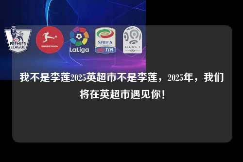 我不是李莲2025英超市不是李莲，2025年，我们将在英超市遇见你！第1张-五大联赛直播
