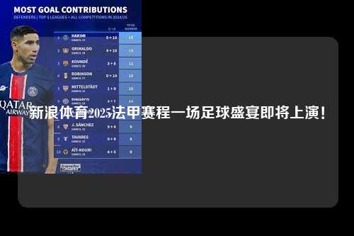 新浪体育2025法甲赛程一场足球盛宴即将上演！第1张-五大联赛直播