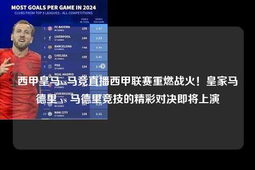 西甲皇马vs马竞直播西甲联赛重燃战火！皇家马德里 vs 马德里竞技的精彩对决即将上演第1张-五大联赛直播