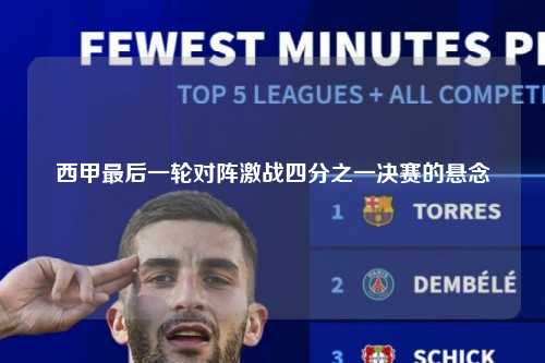 西甲最后一轮对阵激战四分之一决赛的悬念第1张-五大联赛直播