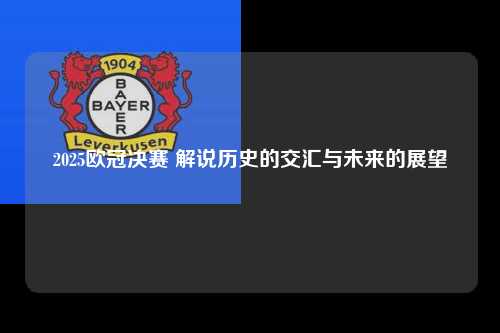 2025欧冠决赛 解说历史的交汇与未来的展望第1张-五大联赛直播