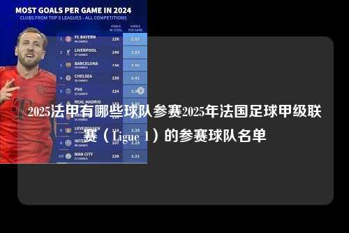 2025法甲有哪些球队参赛2025年法国足球甲级联赛（Ligue 1）的参赛球队名单第1张-五大联赛直播
