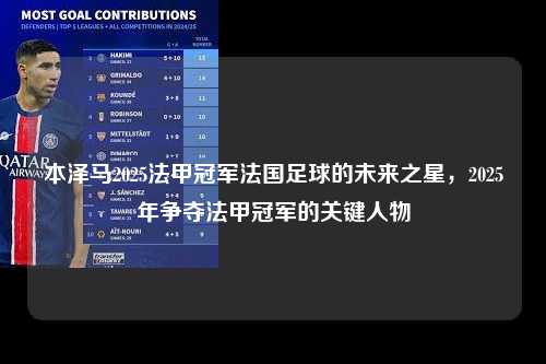 本泽马2025法甲冠军法国足球的未来之星，2025年争夺法甲冠军的关键人物第1张-五大联赛直播