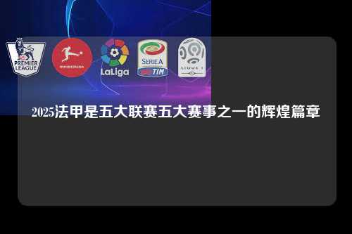 2025法甲是五大联赛五大赛事之一的辉煌篇章第1张-五大联赛直播