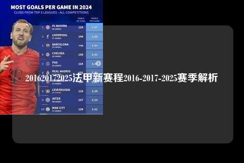 201620172025法甲新赛程2016-2017-2025赛季解析第1张-五大联赛直播