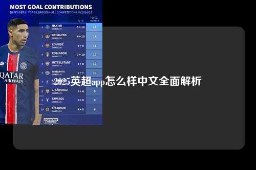 2025英超app怎么样中文全面解析第1张-五大联赛直播