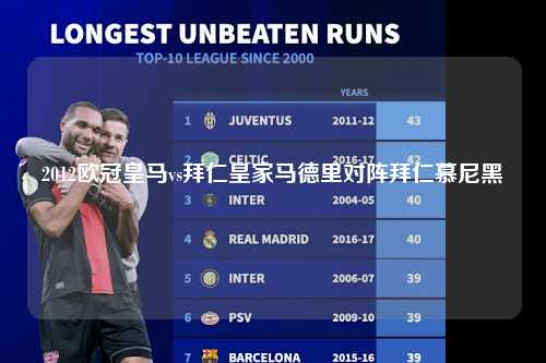 2012欧冠皇马vs拜仁皇家马德里对阵拜仁慕尼黑第1张-五大联赛直播