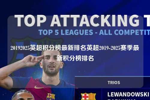 20192025英超积分榜最新排名英超2019-2025赛季最新积分榜排名第1张-五大联赛直播