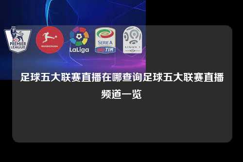 足球五大联赛直播在哪查询足球五大联赛直播频道一览第1张-五大联赛直播